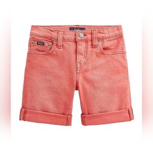 Ralph Lauren Boys Sullivan Slim Stretch Denim Jeans Red Dell Sz 4T